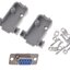 DB9 Connector ตัวเมีย female double row 9-pin soldering type RS232 serial port DB9 Serial Port Micro-D Connector