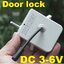 กลอนไฟฟ้า DC 3-6V Electrical control mechanical lock electronic door lock