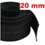 ท่อหด สีดำ ขนาด 20 มม. ยาว 1 เมตร อัตราส่วนการหด 2:1 Heat Shrinkable Tube Shrink Ratio dia 20mm.