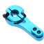 แขนยึดเซอร์โวมอเตอร์ สีน้ำเงิน 25T Metal ALUMINIUM blue color Servo Horn Rocker Arm RC Servo motor