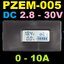 PZEM-005 Range 2.8-26V 0-10A 18650 18350 26650 Digital Lithium Battery tester Voltage Current Electric Quantity Volt/Amp/Ohm Tester