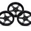 ล้อรถ ขอบยาง 5908-20T สำหรับ servo SG90 / MG90S silicone tire compatible robot smart car 360 degrees