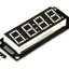 TM1637 4 Digit 0.56" Red LED Display Digital Tube Decimal Red 7 Segment 0.56 Inch Dual Clock Dot Module For Arduino ยังไม่บัดกรีขา