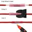BHT1.25 สลิปหุ้ม(กันน้ำ) AWG 22-16 (0.5-1.5 sq.mm.) max 19A. Heat Shrink Butt Wire Connectors Waterproof Insulated Wire Cable Crimp Terminals สลิปหุ้ม ท่อหด หางปลา สลิปหุ้มต่อสายไฟ เทอร์มินอลต่อสายไฟ BHT-1.25
