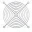 ตะแกรงพัดลม 120x120mm (4.5 นิ้ว) Fan Cover Cooling Fan Shield Iron Protection Net Dust Filter Protect