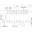 Pin Header Female 2X40 Pin Double row Straight Pitch 2.54 mm. High 8.5 mm. Straight Pitch Strip Connector 40Pin Breakable ตัวเมีย 40ขา สูง 8มม.