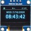 OLED รุ่นใหม่ 0.96 Inch 128 x 64 OLED Display Module Serial I2C Interface สีน้ำเงิน (colors blue) SSD1315 12864 New version