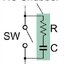 โมดูลดูดซับกระแสกระชาก ป้องกันหน้าสัมผัสรีเลย์เสียหาย Relay contact protection circuit RC Snubber absorption circuit module electromagnetic anti-interference module