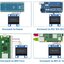 OLED รุ่นใหม่ V2 (สลับขั้ว VCC และ GND ได้) จอขนาด 1.3 นิ้ว 128x64 OLED Display Module Serial I2C Interface สีขาว (colors white) IIC SH1106 12864 1.3นิ้ว 1.3" 1.3inch