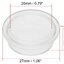 ฝาครอบสวิตช์กันน้ำ KCD1 series round outer diameter 23mm open hole 20mm ship type switch silica gel waterproof and dust-proof cap ยางใส ยางกันน้ำ