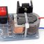 DC 3.7V-4.2V to 15KV (15000V) 15KV DC High Voltage Arc Ignition Generator Boost Step Up 18650 DIY Kit U Core Transformer Suite 3.7V