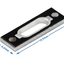 TYPE-C female head PCB USB front and rear panel dual-sided connector TYPE-C female base black