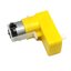 เกียร์มอเตอร์ 3-6V แบบตัวแอล แกน 1 ด้าน ทดรอบ 1:48 reduction motor robot car gear motor L-bend motor