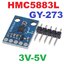 GY-273 3V-5V HMC5883L Triple Axis Compass Magnetometer Sensor Module Three Axis Magnetic Field