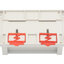กล่อง PLC ขนาด 145*90*40 mm.ไม่มีรู สีขาว plastic box enclosure electronics plastic housing din rail enclosure electrical cabinet PLC plastic junction box enclosure white color