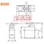 เซอร์โวมอเตอร์ SG90 Micro Servo 1.8kg/cm หมุน 0-180 องศา (180 degree) 4.8V - 6V