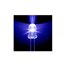 หลอด LED 5mm แบบใส สีน้ำเงิน แพ็คละ 20 ดวง ขายาว 16 mm. Transparent Round 5mm super bright water clear Blue Light LED bulb