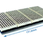 LED Matrix Driver MAX7219 IC Driver Module + LED 3mm Dot Matrix 8 ชุด 16x32 dot สีแดง