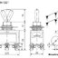 สวิทช์โยก 2 ทาง 6 ขา 16A 250V E-TEN 1321 6Pin DPDT 6 Feet 2 Gear Toggle Switch ON - ON