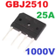 GBJ2510 Bridge Rectifier 1000V 25A Induction Bridge Rectifier ไดโอดบริดจ์