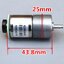 มอเตอร์เกียร์ DC 6-12V 64rpm แกน 4mm. Straight Geared Motor Speed Encoder Tachometer Plate High Speed Large torque 6mm Shaft all-metal gear DC gear motor encoder speed trolley robot with encoder มอเตอร์ทดรอบ วัดความเร็วรอบได้