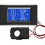 PZEM-022 Open and Close CT 100A Power Monitor Meter Voltmeter Ammeter Frequency Current Voltage Factor Meter with Split CT