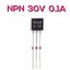 BC548B 30V 0.1A ทรานซิสเตอร์ NPN Switching and General Purpose Application Complementary with BC558
