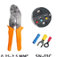 คีมย้ำสายไฟ Crimping Plier SN-01C AWG28-16 (0.25-2.5 sq.mm.) for Non- Insuated Terminal and butt connectors ขั้วไฟฟ้า Clamp