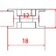 ลูกรอก พูลเล่ย์ 20ฟัน รูใน 5mm ใช้กับสายพาน 6mm 20 tooth inner hole 5mm. belt tooth width 6mm 2GT 20T H-type Aluminum Timing belt Pulley With Tooth For DIY 3D Printer