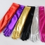 ถุงมือเด็กออกงานสีดำ ยาว 14 นิ้ว ยืดได้ สำหรับเด็กอายุ 12ขึ้นไป จนถึงผู้ใหญ่