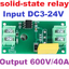 1-way thyristor solid-state relay (SSR) switch module optocoupler isolation. SCR Relay Module High Strength DC3 To 24V With Opto Isolator For Appliances