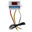 เครื่องควบคุมอุณหภูมิ 24V 10A 240W XH-W3001 Digital Thermostat Temperature Control Switch Temperature Controller Digital Display Mini Thermostat Switch with Water-resistant Sensor Probe