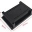 กล่อง PLC ขนาด 145*90*40 mm. สีดำ plastic box enclosure electronics plastic housing din rail enclosure electrical cabinet PLC plastic junction box enclosure black color