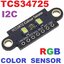 TCS34725 COLOR RECOGNITION I2C interface SENSOR bright light sensing module RGB