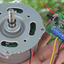 มอเตอร์บัสเลส DC 6V 12V 24V 17W 6500rpm Double ball bearing inner rotor PWM speed regulation brushless motor For Fan