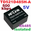 HLK-TD521D485H-A RS485 isolation Hi-link high-speed communication isolation interface module single channel automatic transceiver