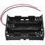 รางถ่านขนาด 18650 แบบ 3 ก้อน 11.1V พร้อมสายไฟ 3 Slots Battery Box Rechargeable Battery Holder