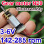 มอเตอร์เกียร์ N20 speed 3-6V (142-285 rpm) reduction gear motor Disassembly สินค้ามือสอง