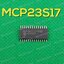 MCP23S17-E/SO 16-Bit I/O Expander with SPI Serial Interface High Speed 10MHz Max,25mA Sink/Source