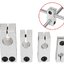 Pole Fixing diameter 8x8 mm. Clamp Vertical Diameter Fixing Aluminum Axial Cross Block ยึดแกน 8*8 mm.