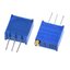 Trimpot 1k ปรับหมุนได้ 25 รอบ 3296W 25 Turn 0.5w potentiometer adjustable resistance