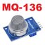 MQ-136 ตรวจจับแก๊สไฮโดรเจนซัลไฟด์ (H2S) ใช้ในอุตสาหกรรมและการตรวจสอบมลพิษ Gas Sensor Module (Hydrogen Sulfide) เซนเซอร์แก๊ส MQ136