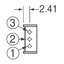 Trimpot 1k ปรับหมุนได้ 25 รอบ 3296W 25 Turn 0.5w potentiometer adjustable resistance