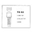 ทรานซิสเตอร์ NPN C1815 (2SC1815) 50V 0.15A High Hfe Linearity for Audio Frequency Amplifier,High Frequency OSC