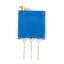 Trimpot 1k ปรับหมุนได้ 25 รอบ 3296W 25 Turn 0.5w potentiometer adjustable resistance