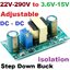 22V-290V to 3.6V-15V 600mA DC ปรับแรงดันออกได้ DC-DC Step Down Buck Converter Voltage Module Isolation Power Supply Module
