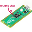 Raspberry Pi Pico2 RP2035 Microcontroller Board USB Micro Dual-Core 520KB Dual Arm Cortex-M33