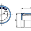 Linear Ball Bearing 8mm LM8UU (8x15x45mm) rolling linear extended motion precision optical axis guide sleeve 8*15*45