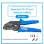 คีมย้ำสายไฟ Crimping Plier SN-02C AWG24-14 (0.25-2.5 sq.mm.) for Non- Insuated Terminal and butt connectors ขั้วไฟฟ้า Clamp