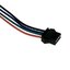 สายไฟพร้อมขั้วต่อ ผู้ เมีย 1 คู่ ยาวข้างละ 20cm 24AWG 4-PIN SM2.54 black plug air to plug connector terminal line pin connection line butt male and female head harness
